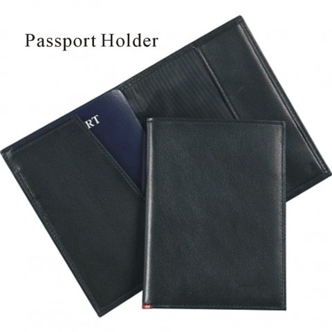 Genuine Leather Passport Holder